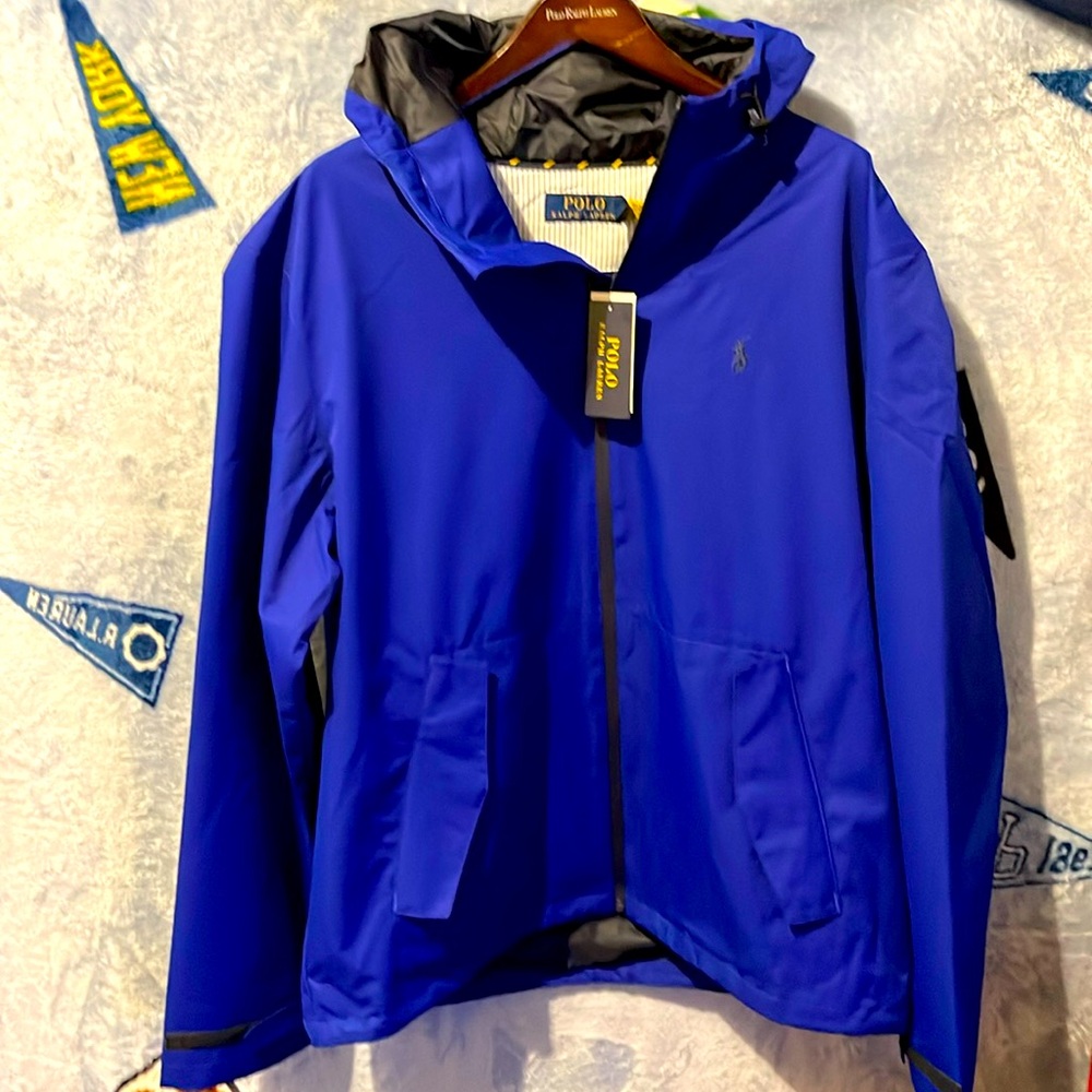 Polo rain windbreaker